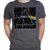 Pink Floyd The Dark Side Dark Heather Poly-Cotton T-Shirt -MLB Shop 61809f body 40244.1569264549