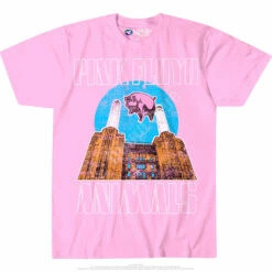 Pink Floyd Animals Pink T-Shirt -MLB Shop 61851f 63739.1488830476