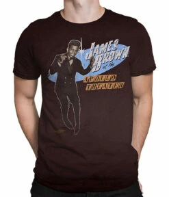 Live At The Apollo Brown Athletic T-Shirt