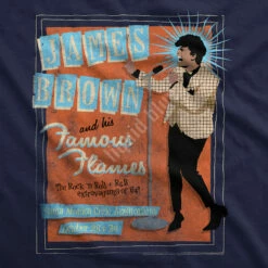 Famous Flames Navy Athletic T-Shirt -MLB Shop 61874f artwork 62160.1492104037