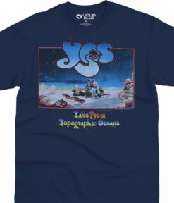 Yes! Tales Navy Athletic T-Shirt