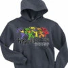 Trippy Bears Grey Hoodie