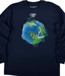 Yes! Fragile Navy Long Sleeve T-Shirt