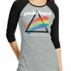 Pink Floyd Spectrum Splash Womens Raglan Heather Grey T-Shirt -MLB Shop 62826Wf body 99394.1650310478