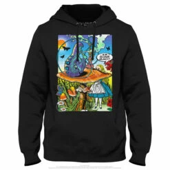 Alice Pop Art Hoodie 19 Alice Pop Art Hoodie -MLB Shop AW0002HDBLKf 88688.1664840453