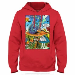 Alice Pop Art Hoodie 13 Alice Pop Art Hoodie -MLB Shop AW0002HDREDf 98802.1664840453