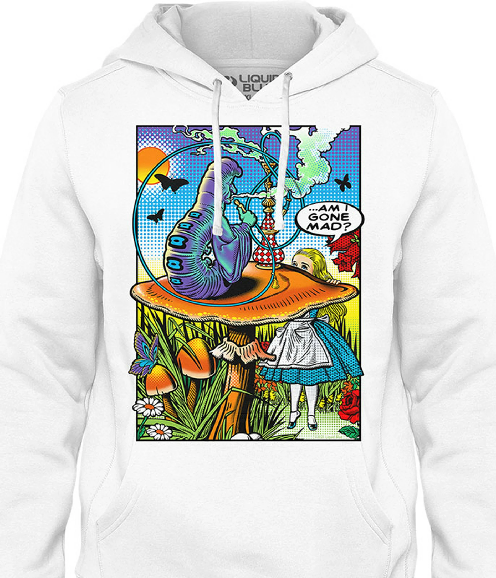 Alice Pop Art Hoodie 3 Alice Pop Art Hoodie