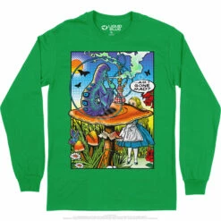 Alice Pop Art Long Sleeve T-Shirt 15 Alice Pop Art Long Sleeve T-Shirt -MLB Shop AW0002LSIGRf 98779.1664840469