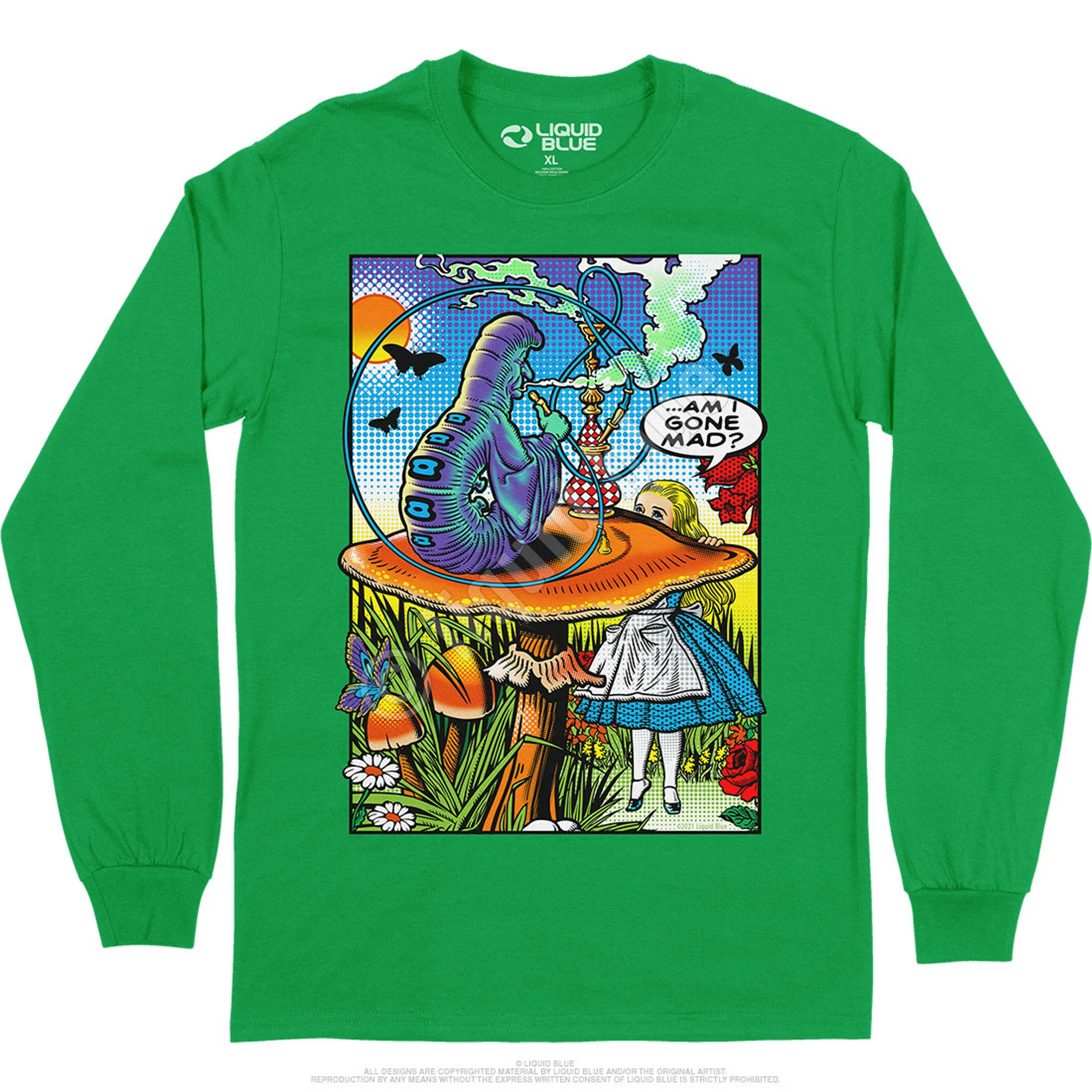 Alice Pop Art Long Sleeve T-Shirt 6 Alice Pop Art Long Sleeve T-Shirt - Image 4