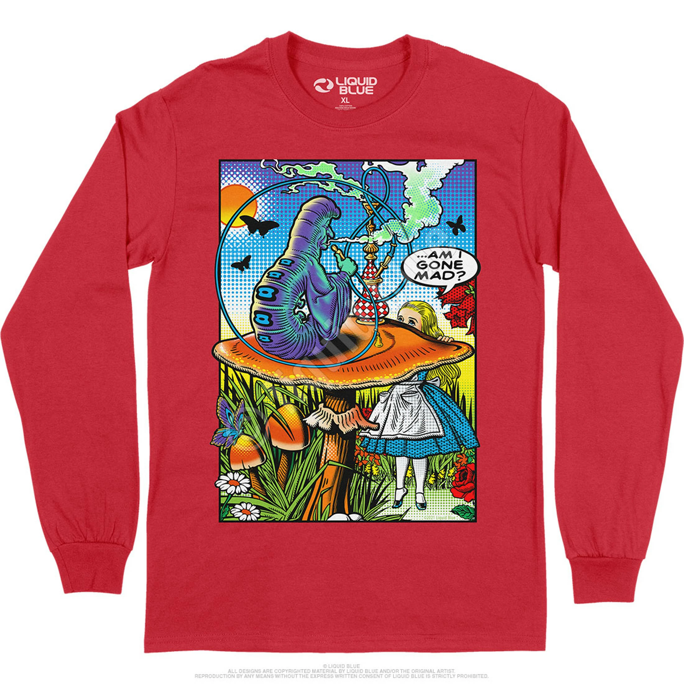 Alice Pop Art Long Sleeve T-Shirt 5 Alice Pop Art Long Sleeve T-Shirt - Image 3