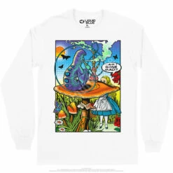 Alice Pop Art Long Sleeve T-Shirt 20 Alice Pop Art Long Sleeve T-Shirt -MLB Shop AW0002LSWHTf 85061.1664840469
