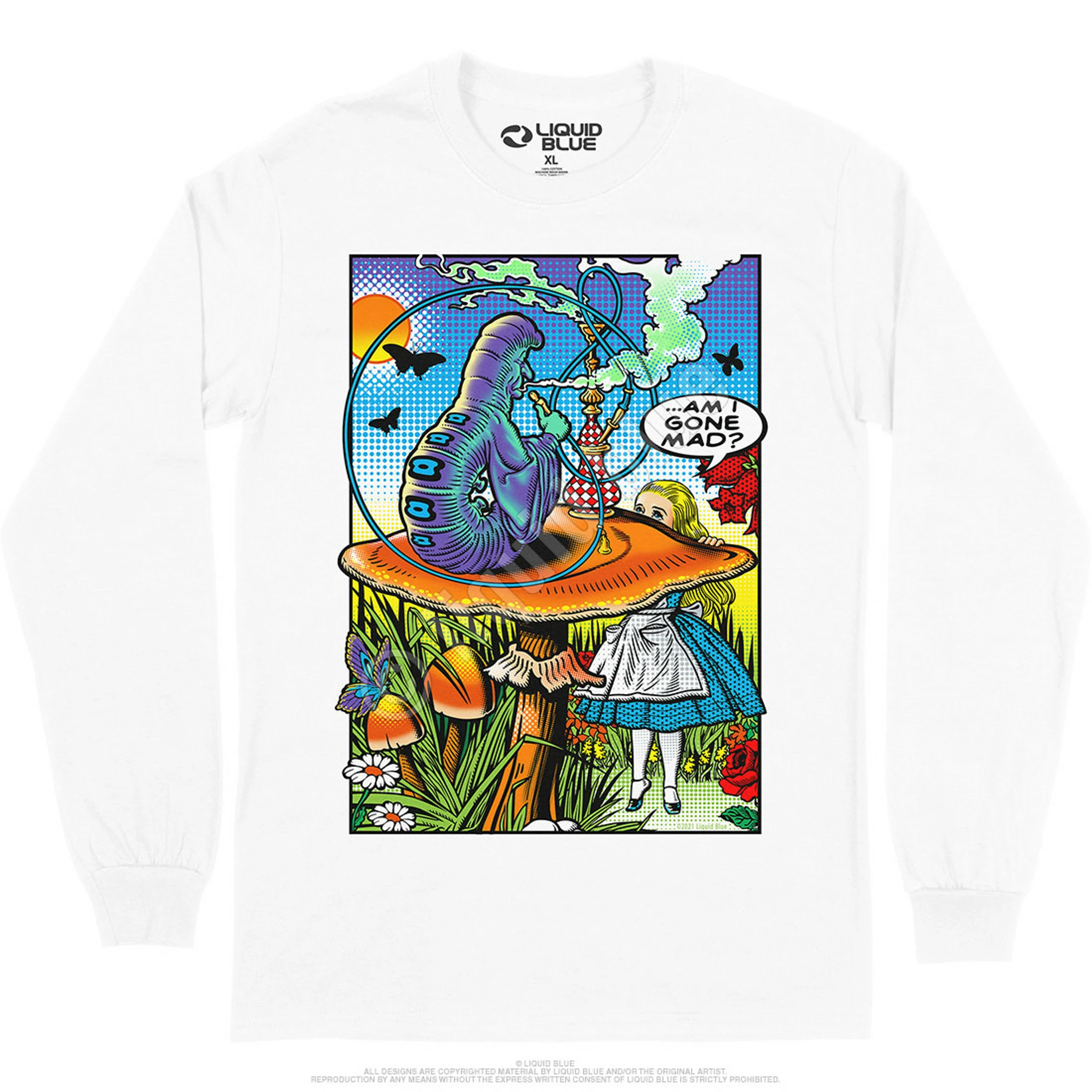 Alice Pop Art Long Sleeve T-Shirt 11 Alice Pop Art Long Sleeve T-Shirt - Image 9