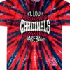 MLB St. Louis Cardinals Burst Tie-Dye T-Shirt -MLB Shop BT106f 29022.1569264563