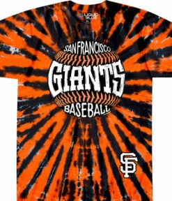 MLB San Francisco Giants Burst Tie-Dye T-Shirt