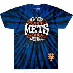 MLB New York Mets Burst Tie-Dye T-Shirt -MLB Shop BT114f 88557.1492177834
