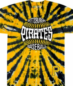 MLB Pittsburgh Pirates Burst Tie-Dye T-Shirt