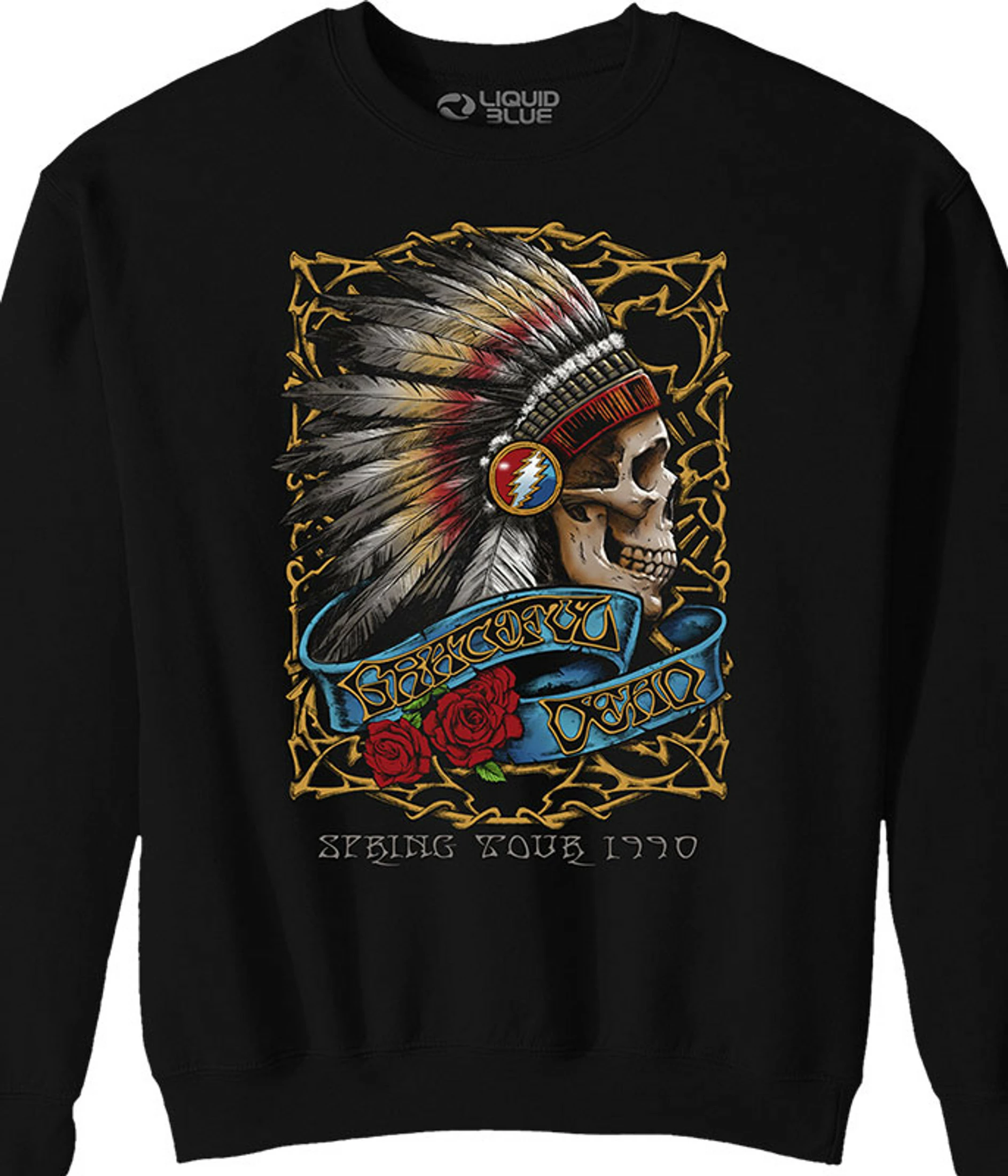 Spring Tour '90 Black Sweatshirt 3 Spring Tour '90 Black Sweatshirt