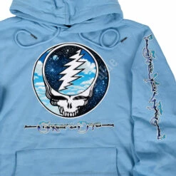 Steal Your Sky Space Light Blue Sleeve Printed Hoodie 7 Steal Your Sky Space Light Blue Sleeve Printed Hoodie -MLB Shop CN62525f artwork 84153.1643393056