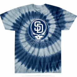 MLB San Diego Padres Steal Your Base Tie-Dye T-Shirt 5 MLB San Diego Padres Steal Your Base Tie-Dye T-Shirt -MLB Shop GB117f 23650.1541540042