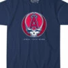 MLB Los Angeles Angels Steal Your Base Navy Athletic T-Shirt -MLB Shop GC100f 72819.1569264578