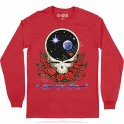 Space Your Face Long Sleeve T-Shirt -MLB Shop GD0008LSREDf 88210.1664582491