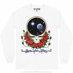 Space Your Face Long Sleeve T-Shirt -MLB Shop GD0008LSWHTf 72009.1664582491