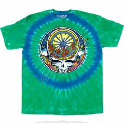 SYF Wheel & Roses T-Shirt -MLB Shop GD0013SSC06f 65343.1664582185