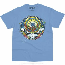 SYF Wheel & Roses T-Shirt -MLB Shop GD0013SSCRBf 34279.1664582185