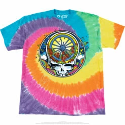 SYF Wheel & Roses T-Shirt -MLB Shop GD0013SSS01f 89333.1664582185