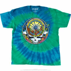 SYF Wheel & Roses T-Shirt -MLB Shop GD0013SSS05f 89896.1664582185