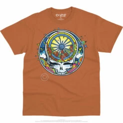 SYF Wheel & Roses T-Shirt -MLB Shop GD0013SSTOGf 75946.1664582185