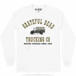 Truckin Long Sleeve T-Shirt -MLB Shop GD0029LSWHTf 76745.1668273236