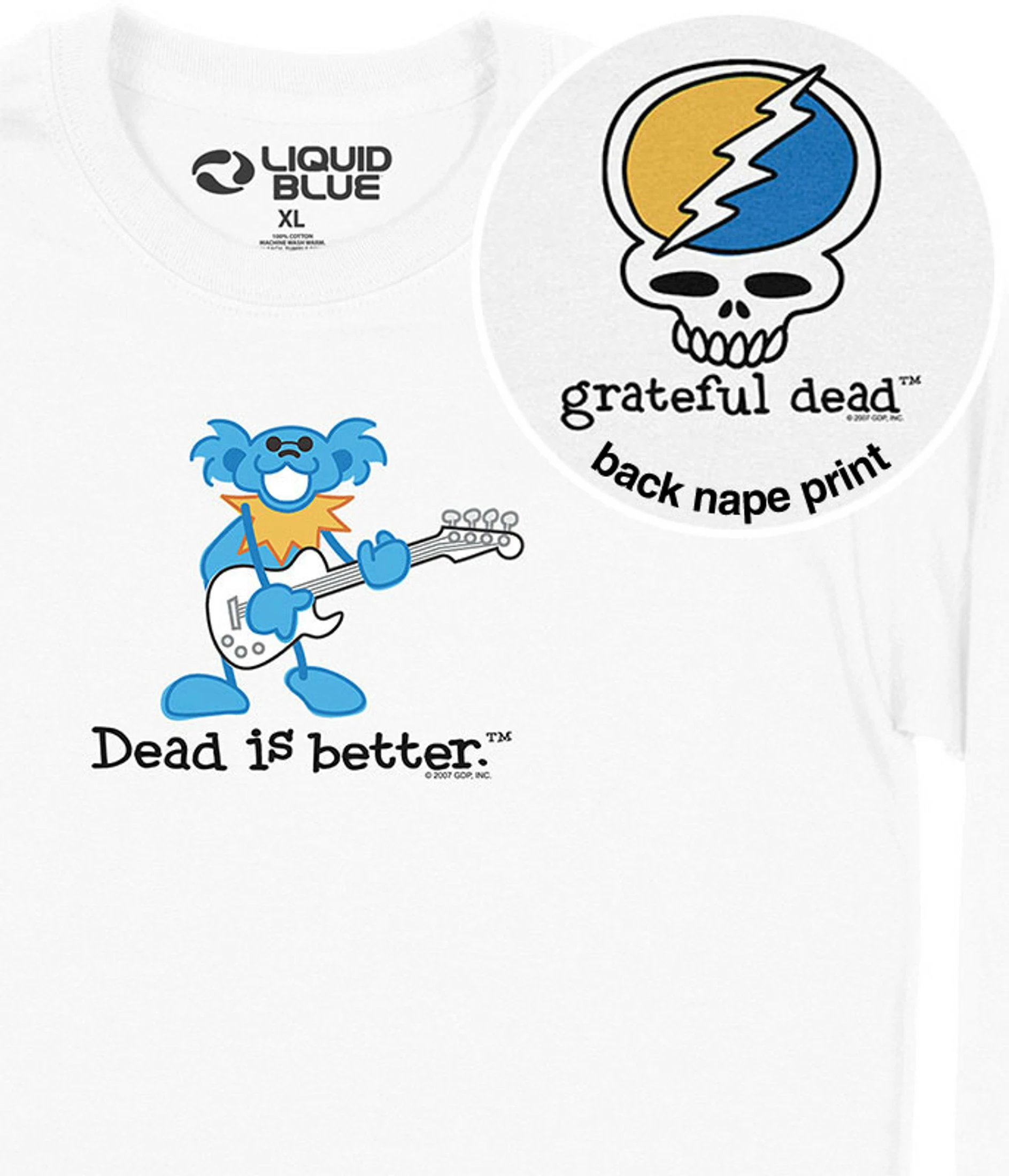 Guitar Dead Is Better Long Sleeve T-Shirt 3 Guitar Dead Is Better Long Sleeve T-Shirt