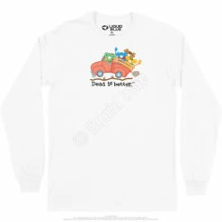 Truck Dead Is Better Long Sleeve T-Shirt -MLB Shop GD0037LSWHTf 29170.1665776869