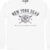 NY Dead Long Sleeve T-Shirt -MLB Shop GD0040LSWHTf 84119.1668270404