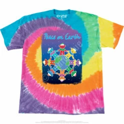 Peace On Earth T-Shirt -MLB Shop GD0052SSS01f 41635.1669597936