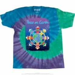 Peace On Earth T-Shirt -MLB Shop GD0052SSS02f 32969.1669597936