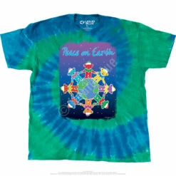 Peace On Earth T-Shirt -MLB Shop GD0052SSS05f 43071.1669597936