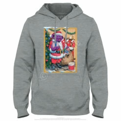 Santa Bear Hoodie -MLB Shop GD0053HDGHTf 99740.1669597527
