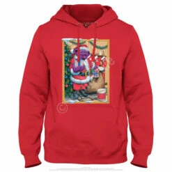 Santa Bear Hoodie -MLB Shop GD0053HDREDf 04197.1669597527