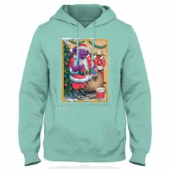 Santa Bear Hoodie -MLB Shop GD0053HDSLWf 32721.1669597527