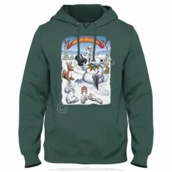 Snowman Bear Hoodie -MLB Shop GD0054HDALGf 08598.1669596946