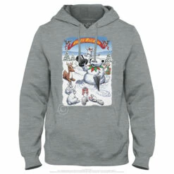 Snowman Bear Hoodie -MLB Shop GD0054HDGHTf 57859.1669596946