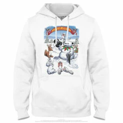 Snowman Bear Hoodie -MLB Shop GD0054HDWHTf 44199.1669596946