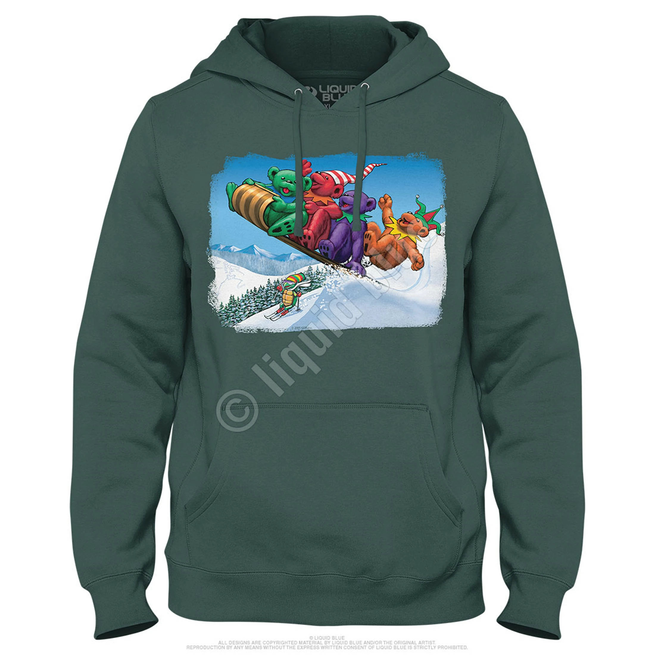 Toboggan Bears Hoodie 6 Toboggan Bears Hoodie - Image 4