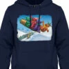 Toboggan Bears Hoodie