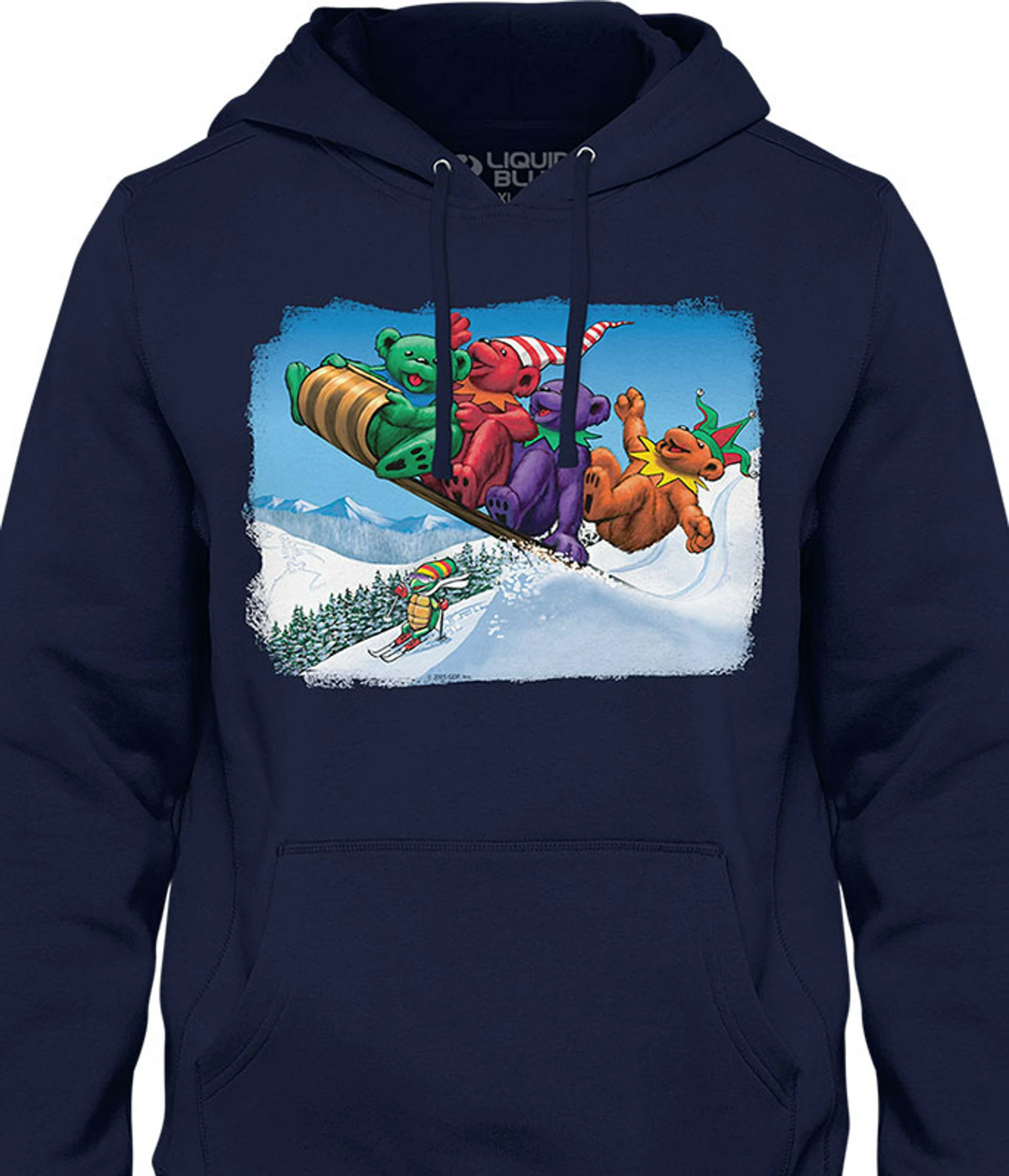 Toboggan Bears Hoodie 3 Toboggan Bears Hoodie