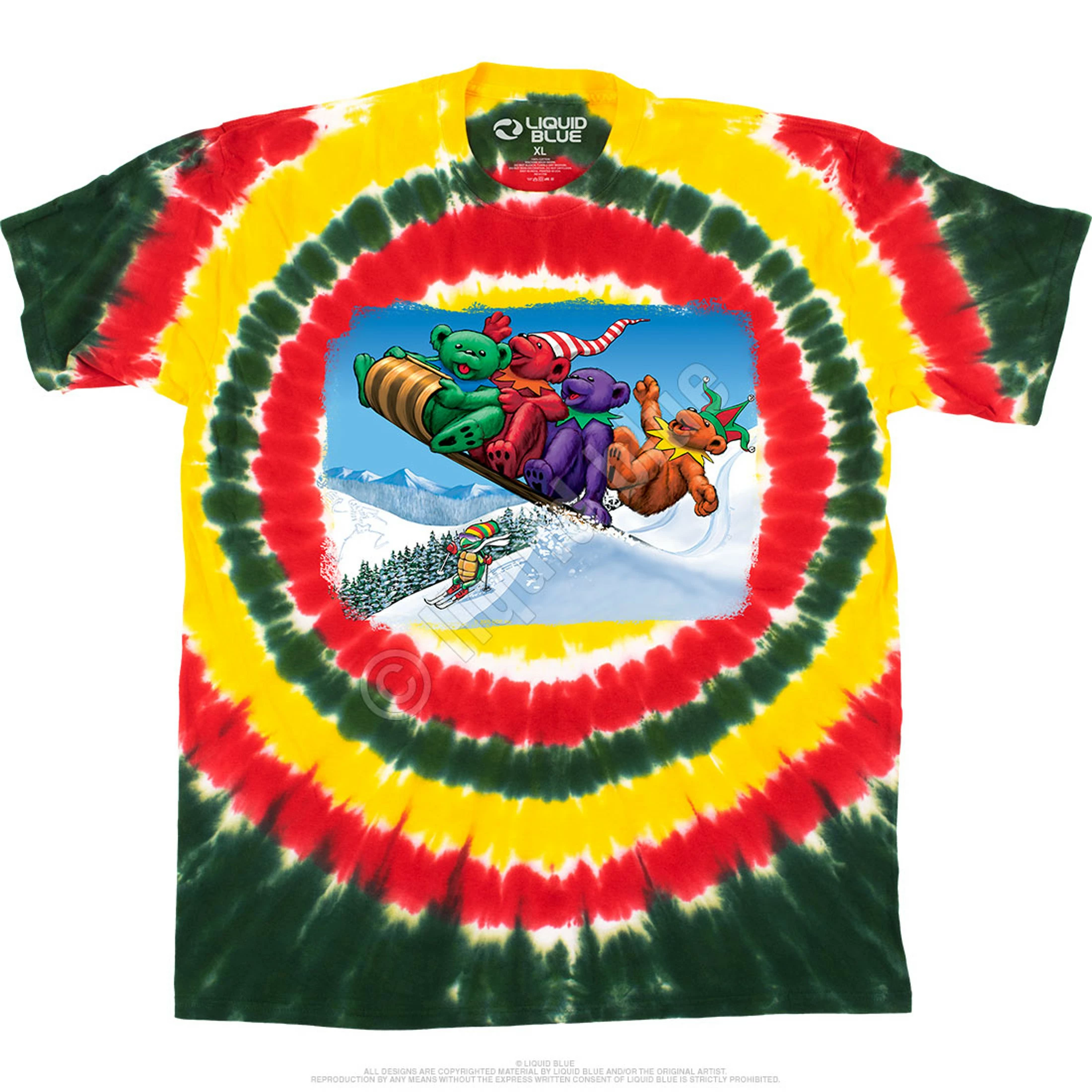 Toboggan Bears T-Shirt 7 Toboggan Bears T-Shirt - Image 5