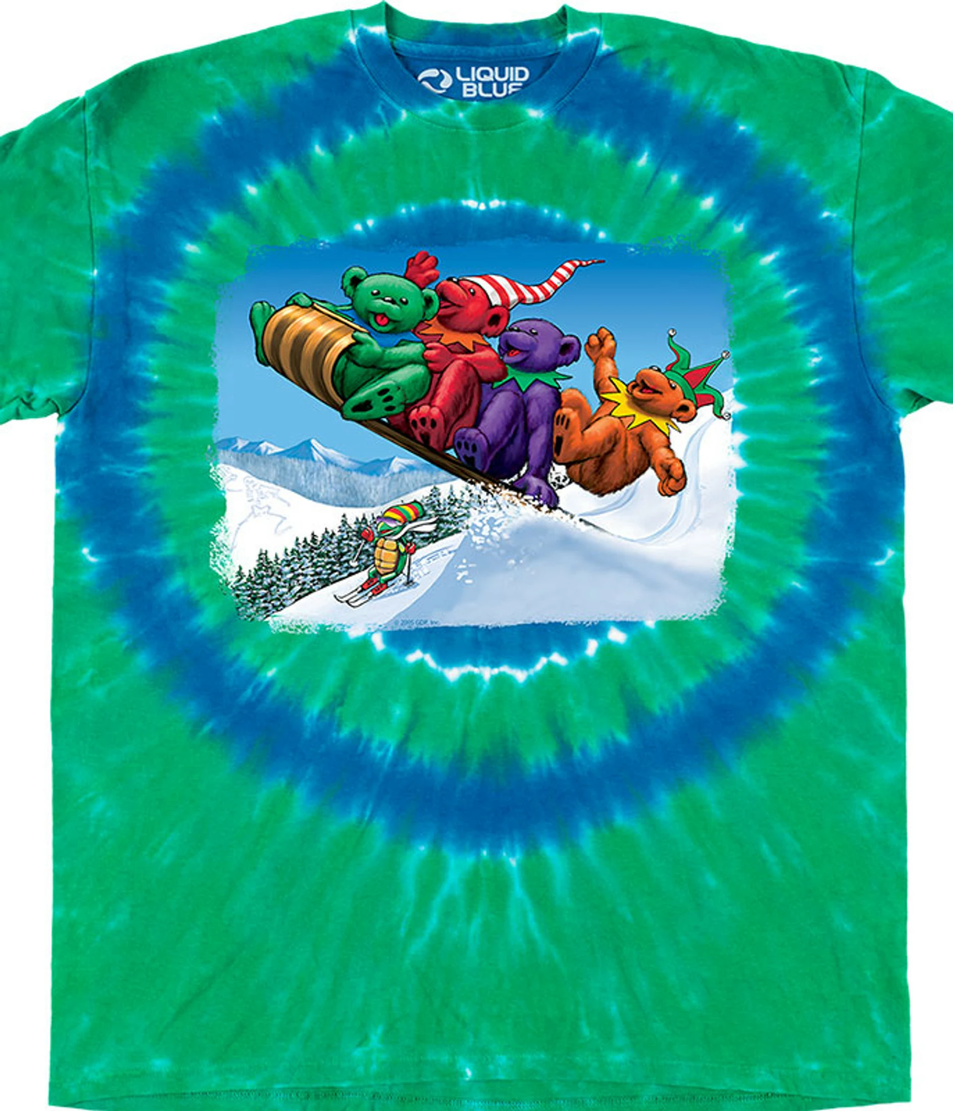 Toboggan Bears T-Shirt 3 Toboggan Bears T-Shirt