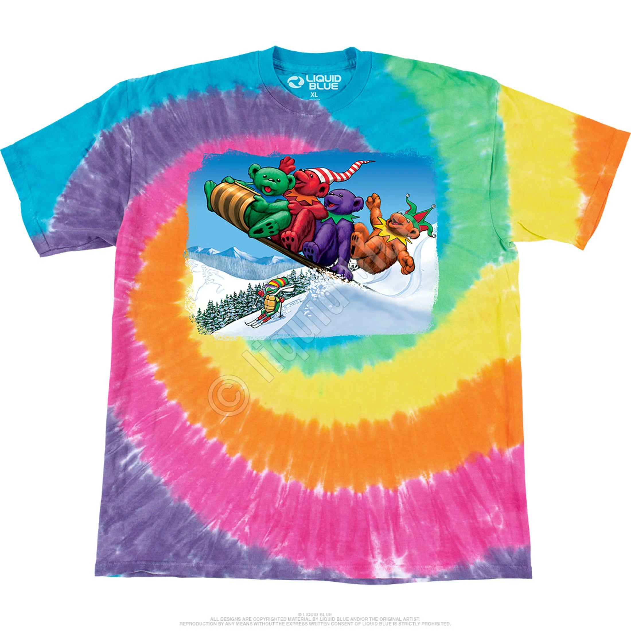 Toboggan Bears T-Shirt 10 Toboggan Bears T-Shirt - Image 8